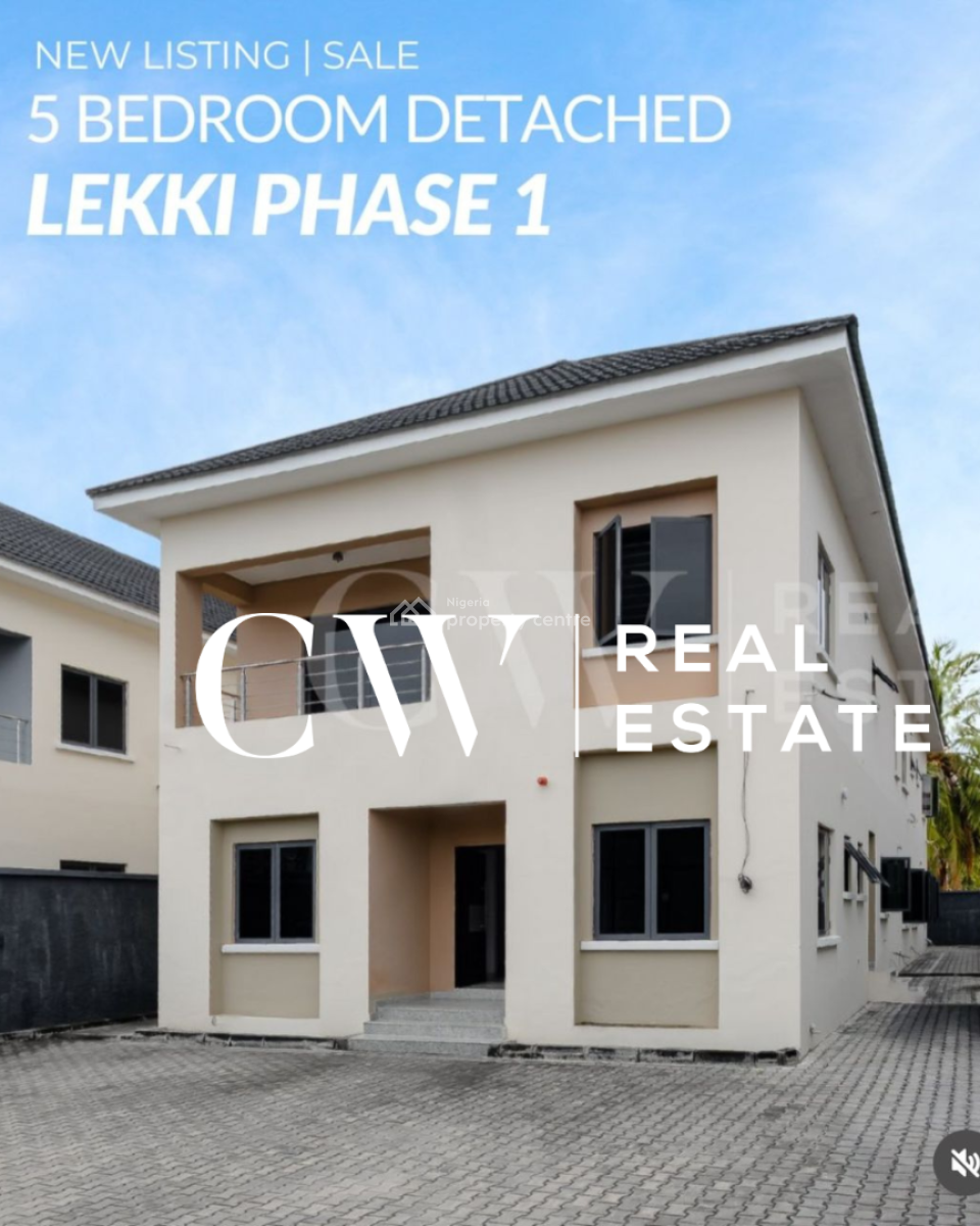 5-bedroom Detached Duplex +2 Bq, Lekki Phase 1, Lekki, Lagos, Detached Duplex for Sale