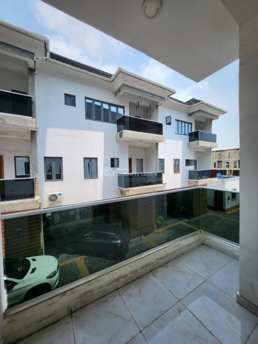 Spacious 4 Bedrooms Terraced Duplex with Gym and a Swimming Pool, Ikate, Lekki, Lagos, Terraced Duplex for Rent