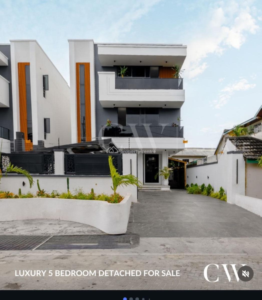 Luxury 5-bedroom Detached House, Lekki Phase 1, Lekki, Lagos, Detached Duplex for Sale