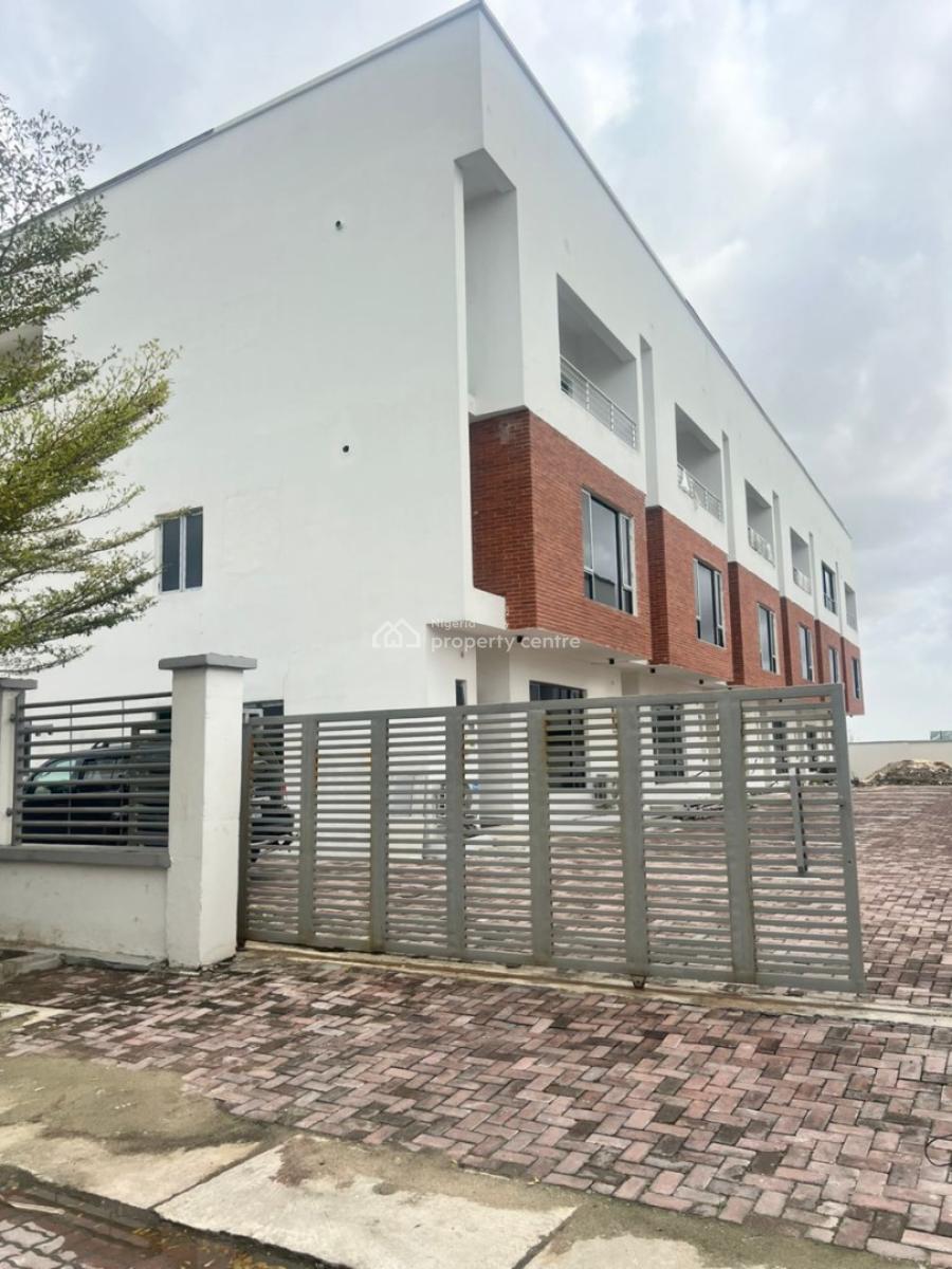 Brand New 4 Bedroom Terrace Duplex with Bq in Exclusive Estate, Lekki Phase 1, Lekki, Lagos, Terraced Duplex for Rent