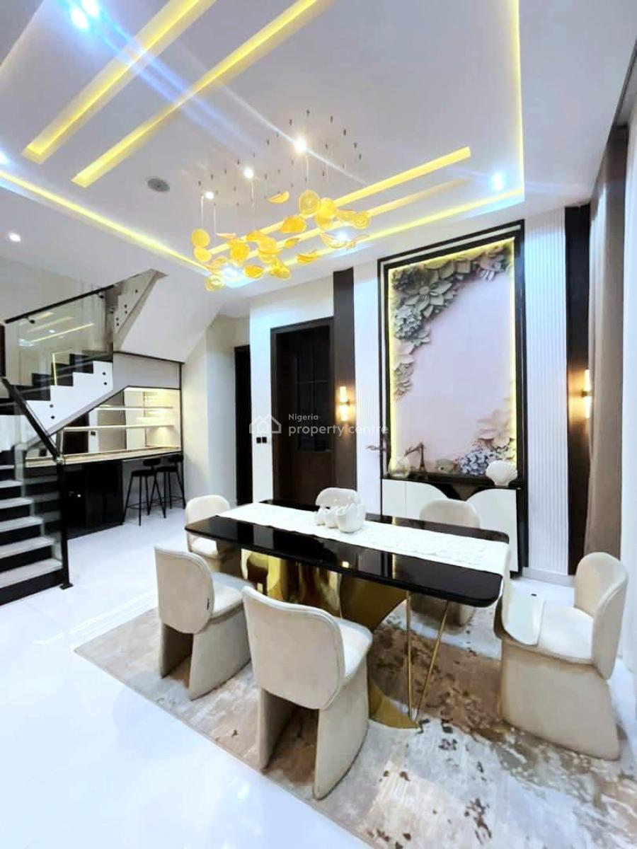 Luxury and Furnished 5-bedroom Fully Detached Duplex, Megamound, Ikota, Lekki, Lagos, Detached Duplex for Rent