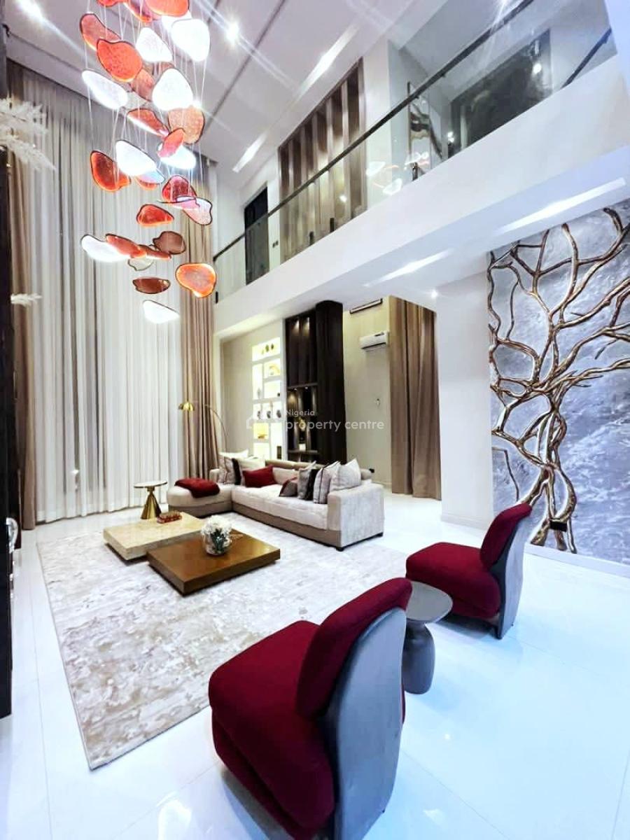 Luxury and Furnished 5-bedroom Fully Detached Duplex, Megamound, Ikota, Lekki, Lagos, Detached Duplex for Rent