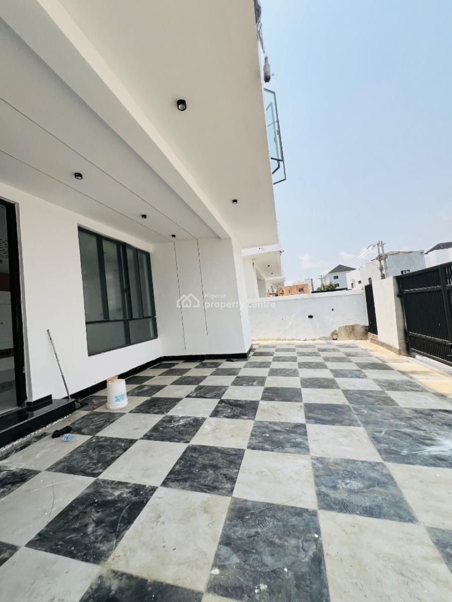 Contemporary 5 Bedroom Detached Duplex with a Swimming Pool + Bq, Chevron Toll Gate, Igbo Efon, Lekki, Lagos, Detached Duplex for Sale