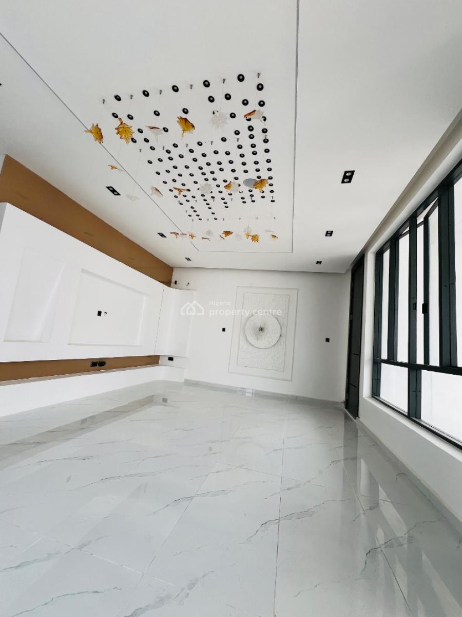 Contemporary 5 Bedroom Detached Duplex with a Swimming Pool + Bq, Chevron Toll Gate, Igbo Efon, Lekki, Lagos, Detached Duplex for Sale