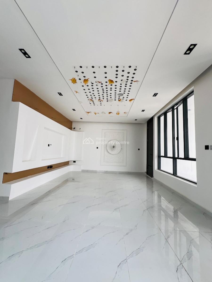 Contemporary 5 Bedroom Detached Duplex with a Swimming Pool + Bq, Chevron Toll Gate, Igbo Efon, Lekki, Lagos, Detached Duplex for Sale