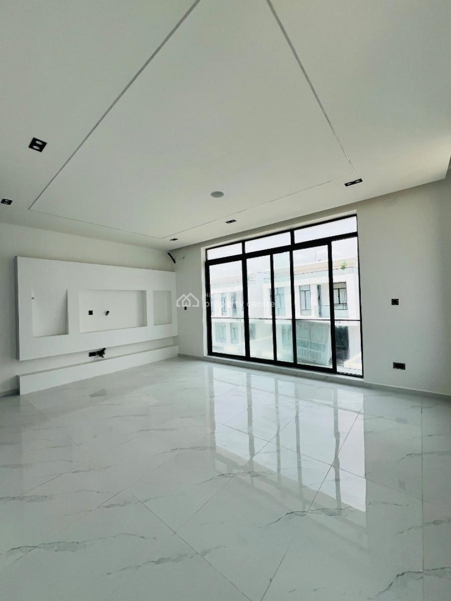 Contemporary 5 Bedroom Detached Duplex with a Swimming Pool + Bq, Chevron Toll Gate, Igbo Efon, Lekki, Lagos, Detached Duplex for Sale