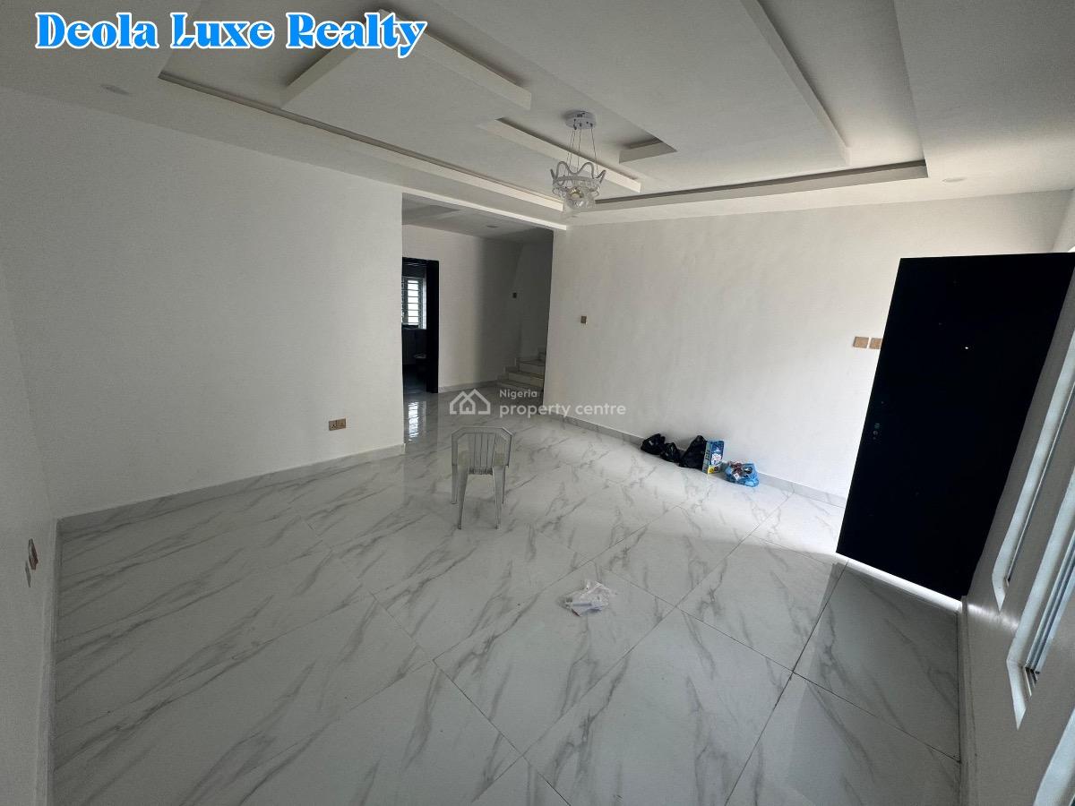 a Luxury Built 4 Bedroom Duplex in a Family Oriented Estate, Osborne-ikoyi Interchange, Lagos Island, Lagos, Semi-detached Duplex for Sale