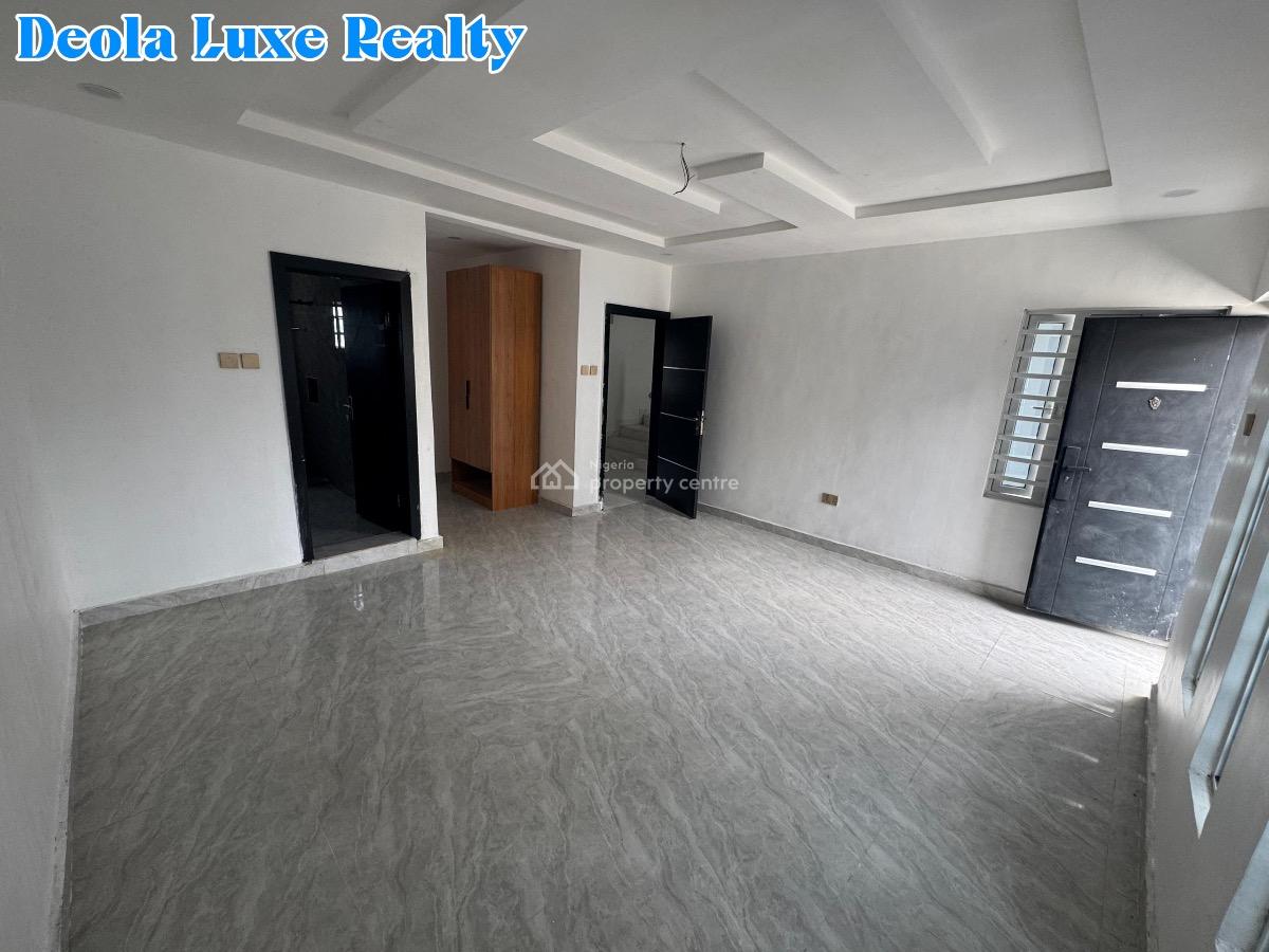 a Luxury Built 4 Bedroom Duplex in a Family Oriented Estate, Osborne-ikoyi Interchange, Lagos Island, Lagos, Semi-detached Duplex for Sale