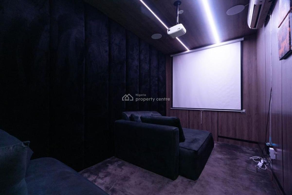 Fully Furnished Mini Flat with Private Cinema, Admiralty Way, Lekki Phase 1, Lekki, Lagos, Mini Flat (room and Parlour) for Rent