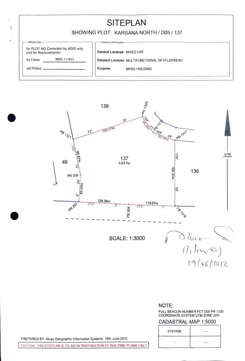 Residential Estate Land, Karsana, Abuja, Land for Sale