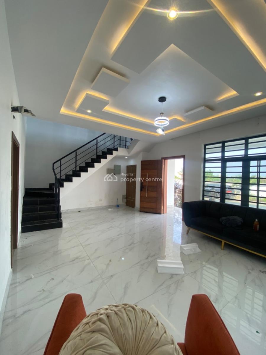 Nicely Maintained and Spacious 2 Bedroom Duplex with Two Balconies, Behind Royal Garden Estate, Ajah, Lagos, Semi-detached Duplex for Rent