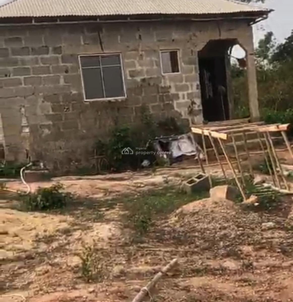 2 Bedroom Bungalow with 2 Units of Room and Parlour, Mojoda, 7 Mins Trek to Express, Epe, Lagos, Detached Bungalow for Sale