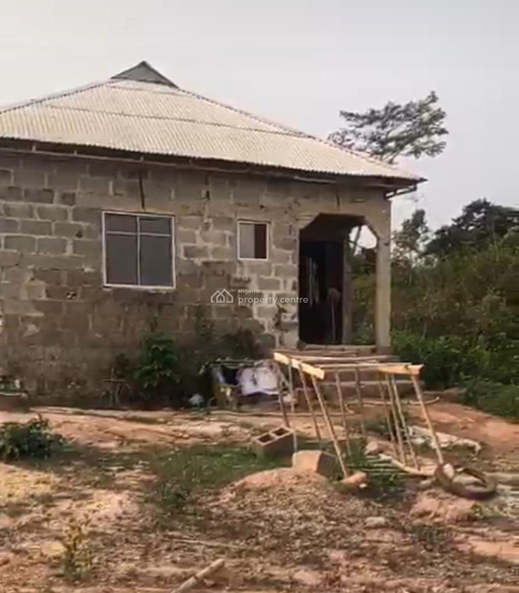 2 Bedroom Bungalow with 2 Units of Room and Parlour, Mojoda, 7 Mins Trek to Express, Epe, Lagos, Detached Bungalow for Sale