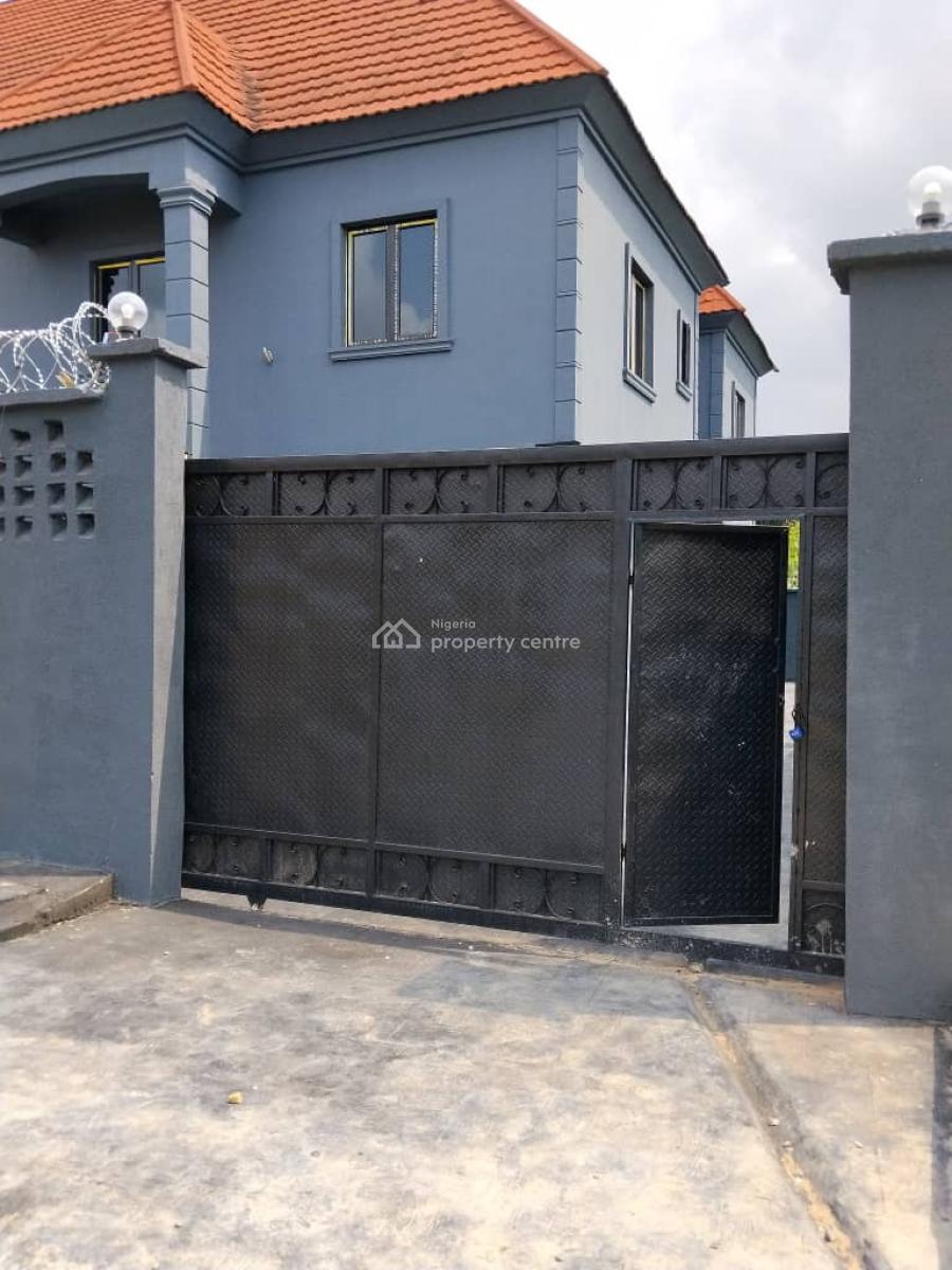 Newly Built 4-bedroom Duplex with Spacious Compound, Agbara-igbesa, Lagos, House for Sale