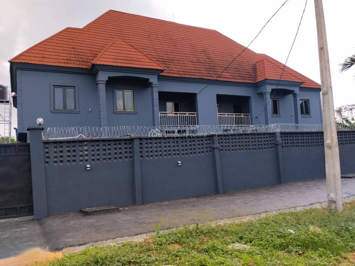 Newly Built 4-bedroom Duplex with Spacious Compound, Agbara-igbesa, Lagos, House for Sale