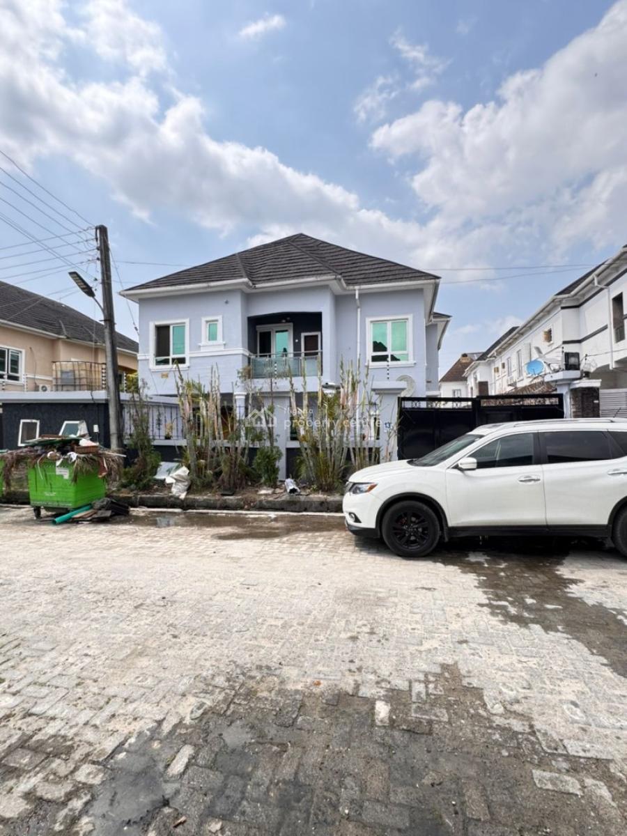 Massive 5 Bedroom Detached Duplex with Bq Big Compound, Chevron Drive, Lekki, Lagos, Detached Duplex for Sale