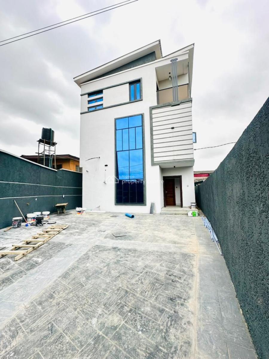 Beautifully Crafted 4 Bedroom Semi Detached Duplex️ with Bq, Gbagada, Lagos, Semi-detached Duplex for Sale