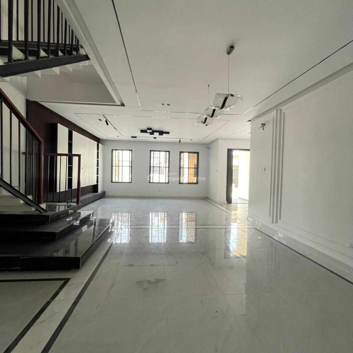 Spacious 3 Bedrooms Terrace Detached Duplex with Bq (unfurnished), Ajah, Lagos, Terraced Duplex for Sale