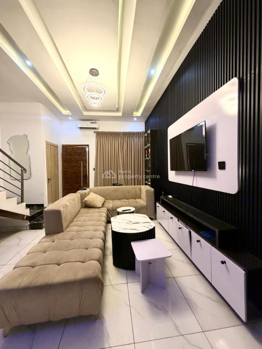 Sharp Lovely 2 Bedroom Terrace Duplex with Bq, Abraham Adesanya Axis, Ajah, Lagos, Terraced Duplex for Rent