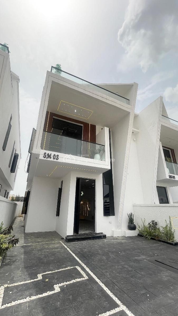 Spectacular Luxurious Styled Semi-detached 4 Bedroom Duplex, Ikota, Lekki, Lagos, Semi-detached Duplex for Sale