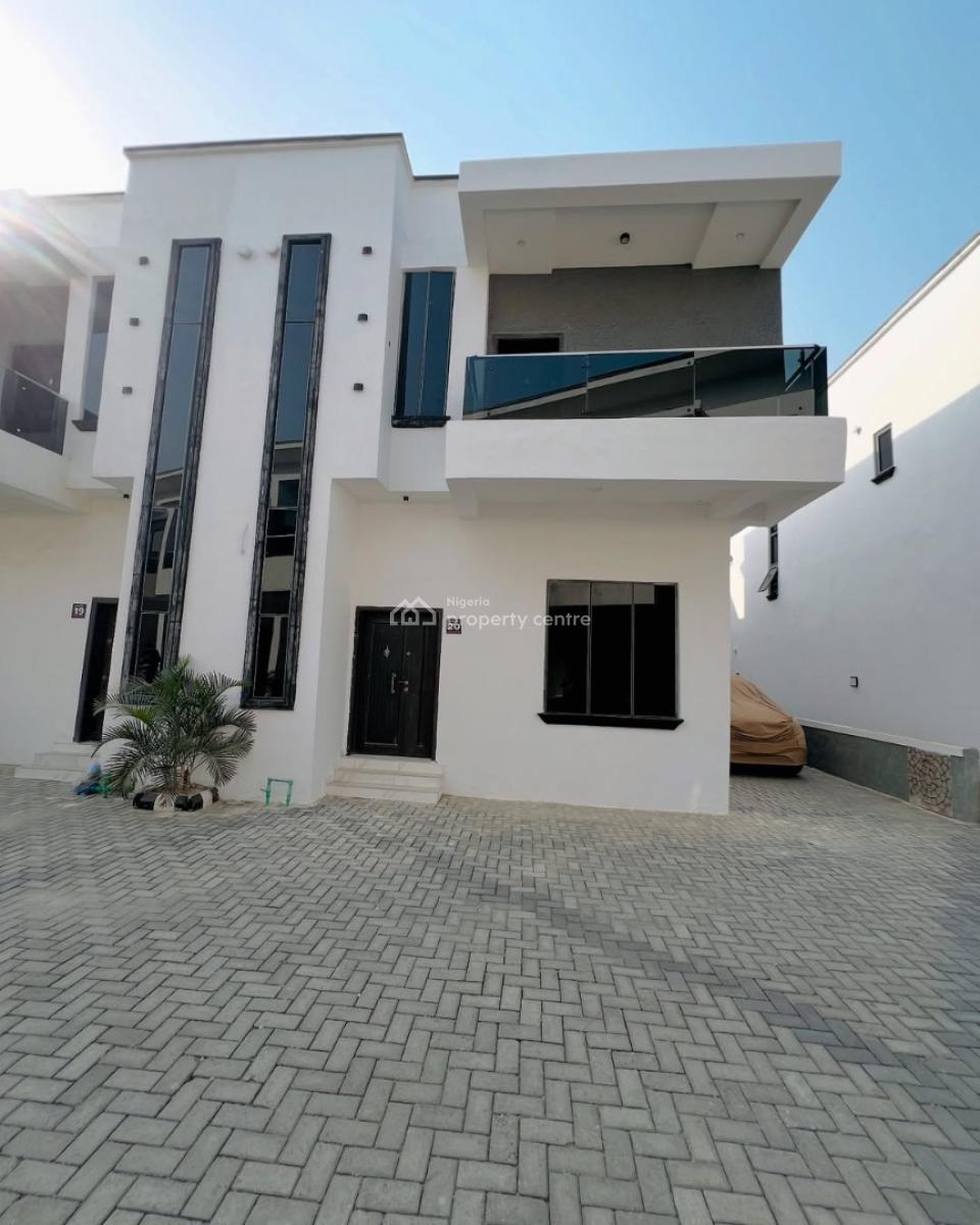 4 Bedroom Semi Detached Duplex with Bq, Westend Estate, Ikota, Lekki, Lagos, Semi-detached Duplex for Sale