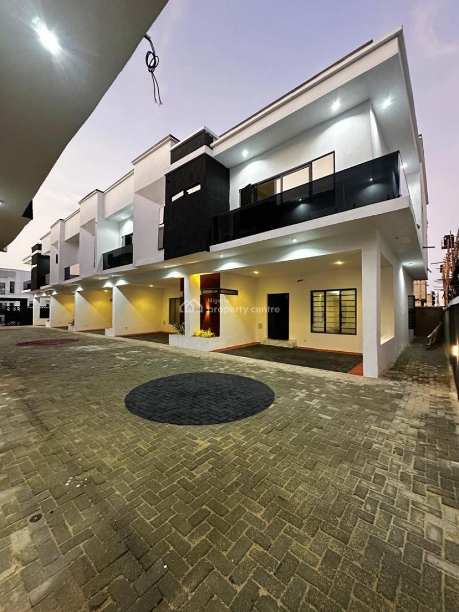 Brand New 4 Bedroom Terrace in a Serene Estate, Ikota, Lekki, Lagos, Terraced Duplex for Sale