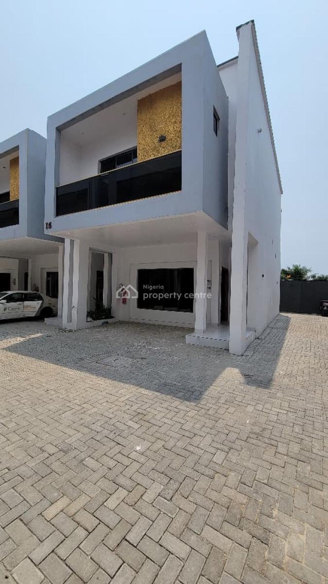 Fully Serviced 3 Bedroom Terrace Duplex + Bq, Zuriach, Sangotedo, Ajah, Lagos, Terraced Duplex for Rent