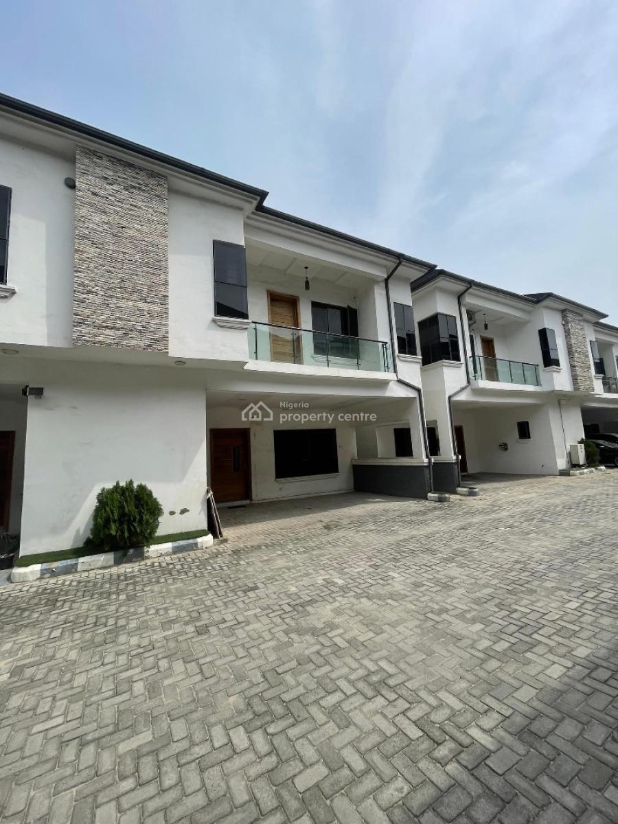 4 Bedroom Terrace Duplex, Orchid Estate, Lekki, Lagos, Terraced Duplex for Rent