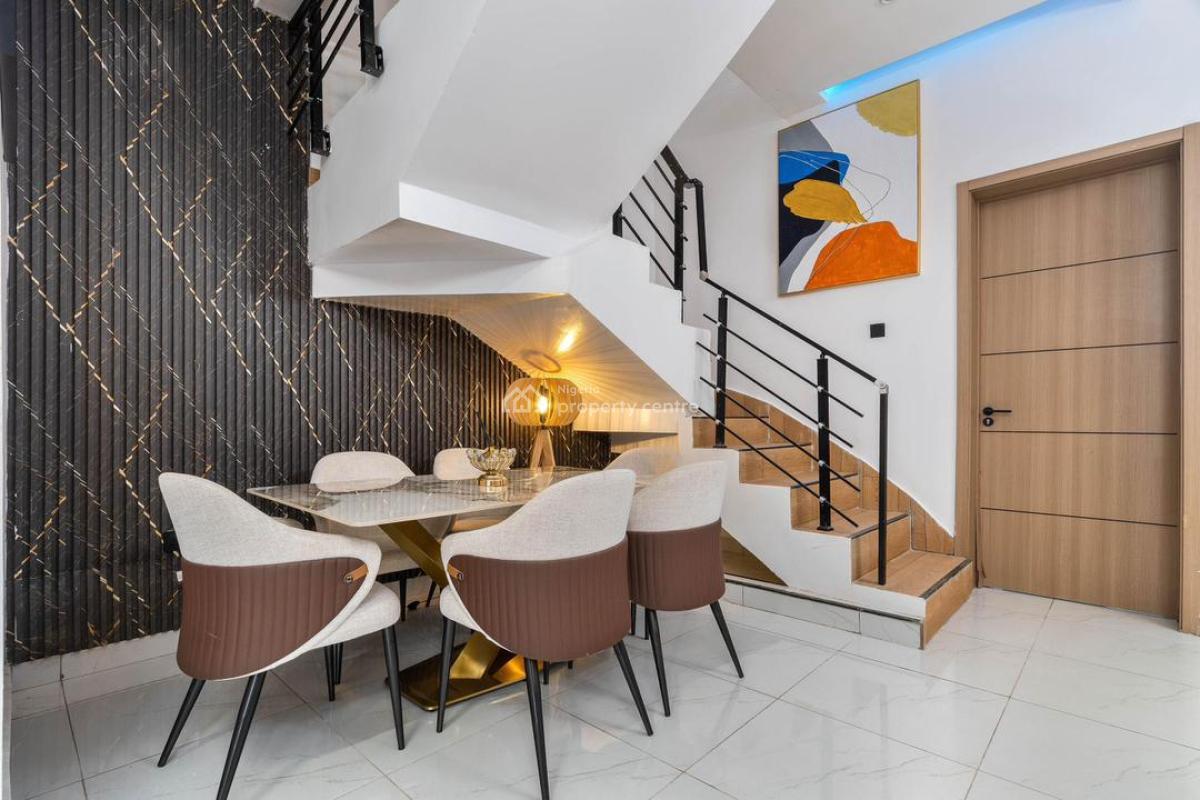 Elegantly Designed 3 Bedroom Terrace with Pool, Cinema & Gym, Lekki Phase 1, Lekki, Lagos, Flat / Apartment Short Let