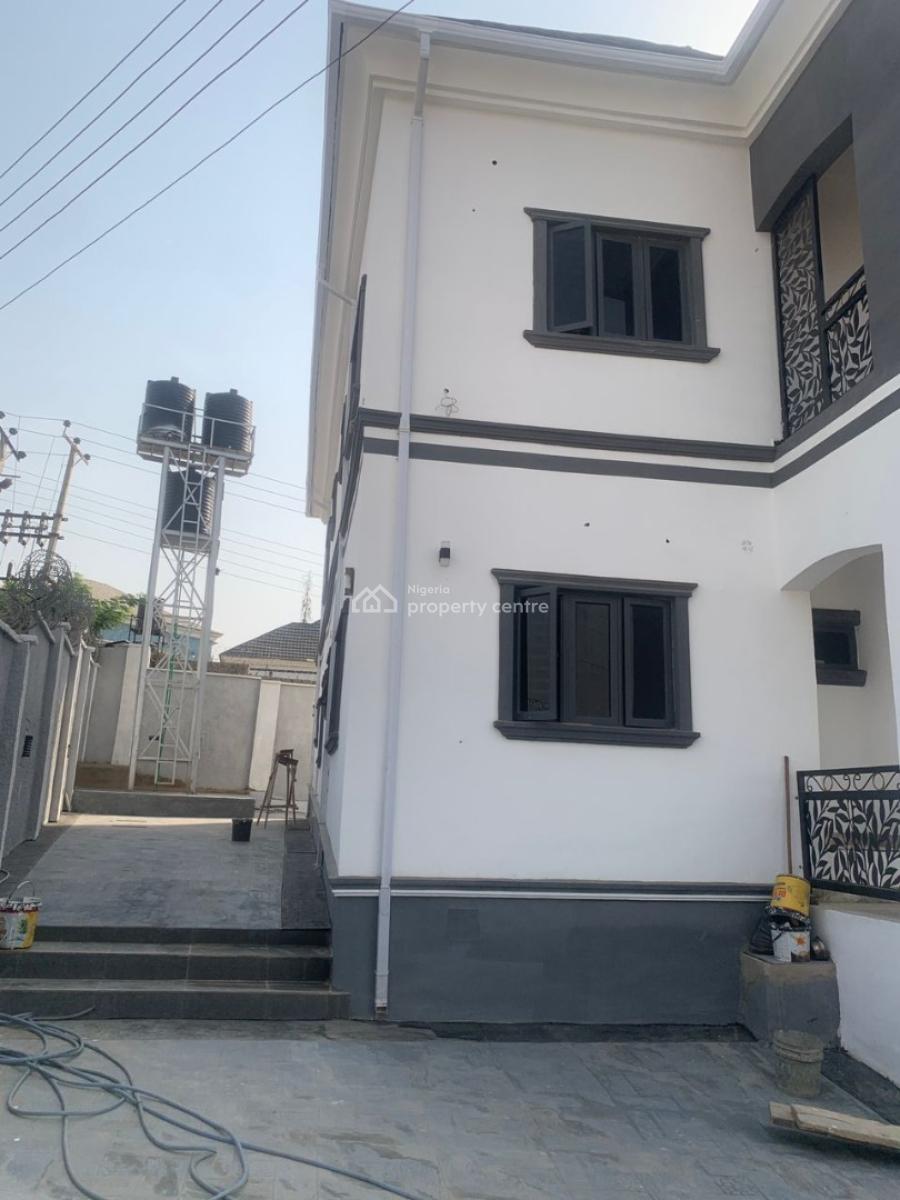 Spacious 5 Bedroom Fully Detached Duplex with a Study and One Room Boy, in a Mini Estate Along Pyakasa Road, Lugbe District, Abuja, Detached Duplex for Rent