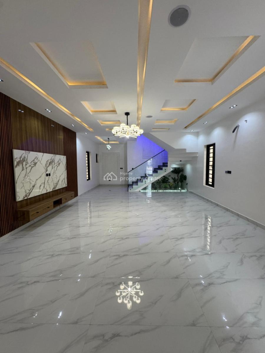 Gorgeous 5 Bedroom Duplex with a Bq and a Pool, Orchid, Lekki, Lagos, Detached Duplex for Sale