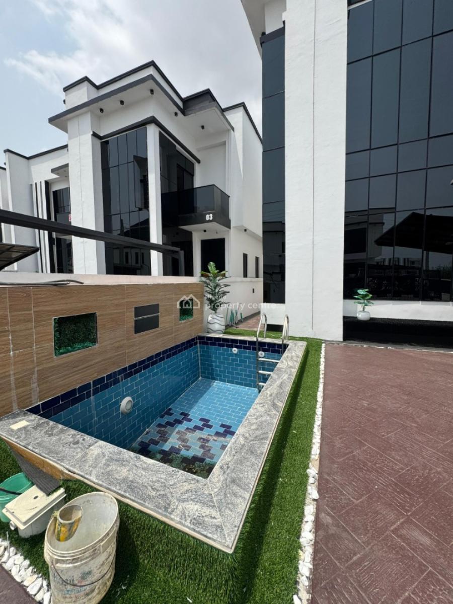 Gorgeous 5 Bedroom Duplex with a Bq and a Pool, Orchid, Lekki, Lagos, Detached Duplex for Sale