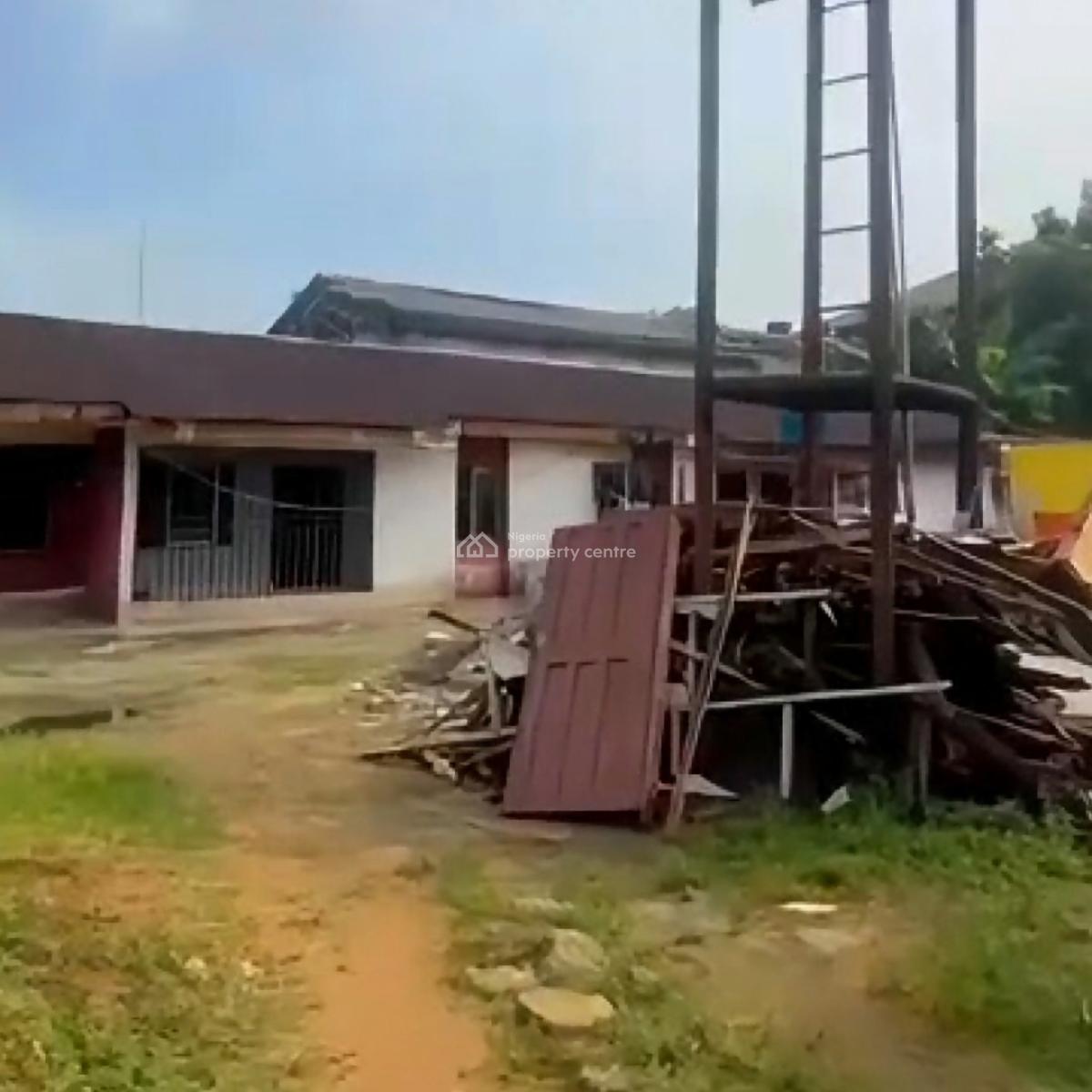 Fenced 2 Plots of Land in a Tarred Secure Close, Orazi, Port Harcourt, Rivers, Residential Land for Sale