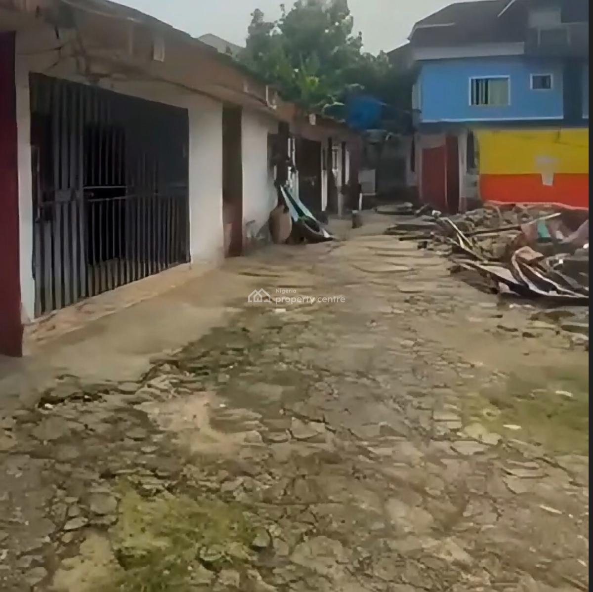 Fenced 2 Plots of Land in a Tarred Secure Close, Orazi, Port Harcourt, Rivers, Residential Land for Sale