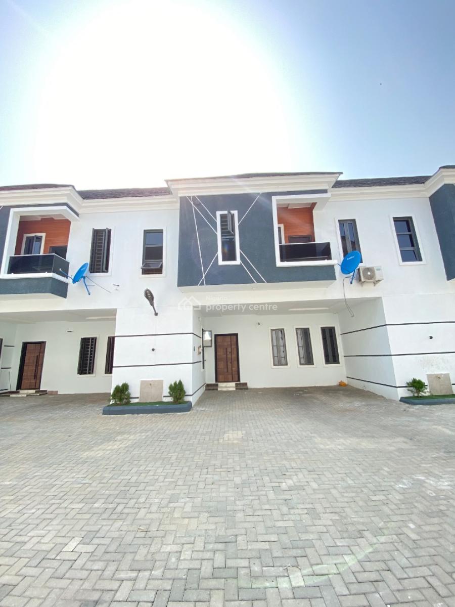 Luxury 4 Bedroom Duplex with Amazing Amenities, Mobil Road, Scheme 2, Ajah, Lagos, Terraced Duplex for Sale