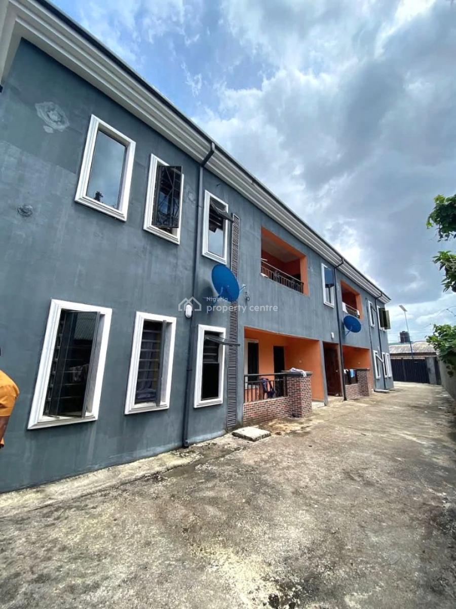 Newly Built 4 Units of 2 Bedroom Apartments, Nkpolu, Rumuigbo, Port Harcourt, Rivers, Block of Flats for Sale