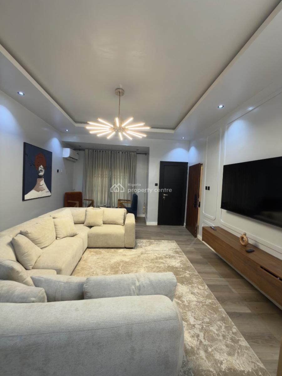 Fully Furnished 2 Bedrooms Apartment with 24/7 Light, Wuye, Abuja, Flat / Apartment for Rent