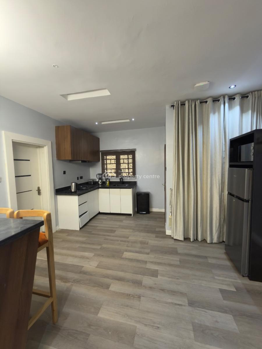 Fully Furnished 2 Bedrooms Apartment with 24/7 Light, Wuye, Abuja, Flat / Apartment for Rent