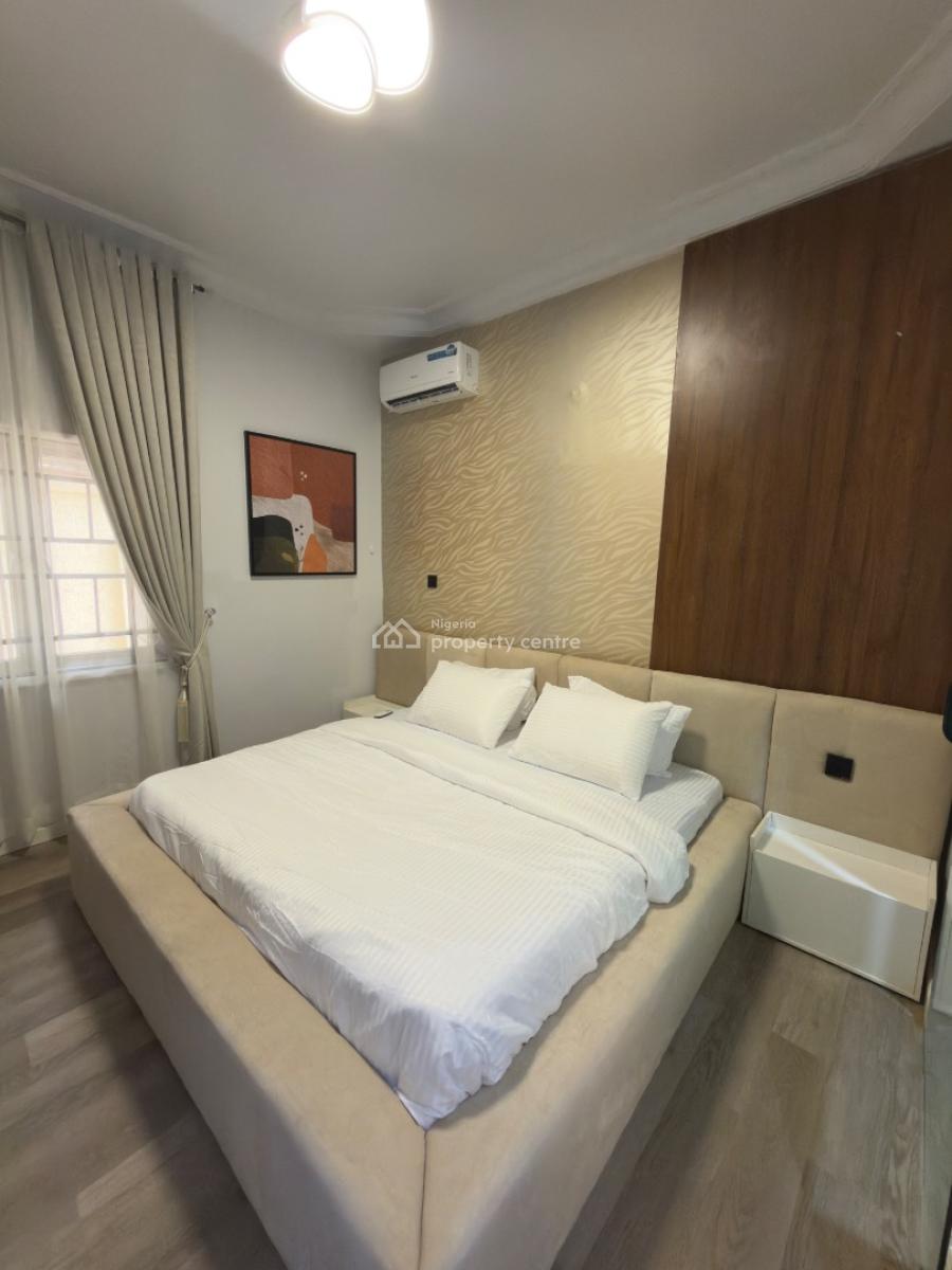 Fully Furnished 2 Bedrooms Apartment with 24/7 Light, Wuye, Abuja, Flat / Apartment for Rent