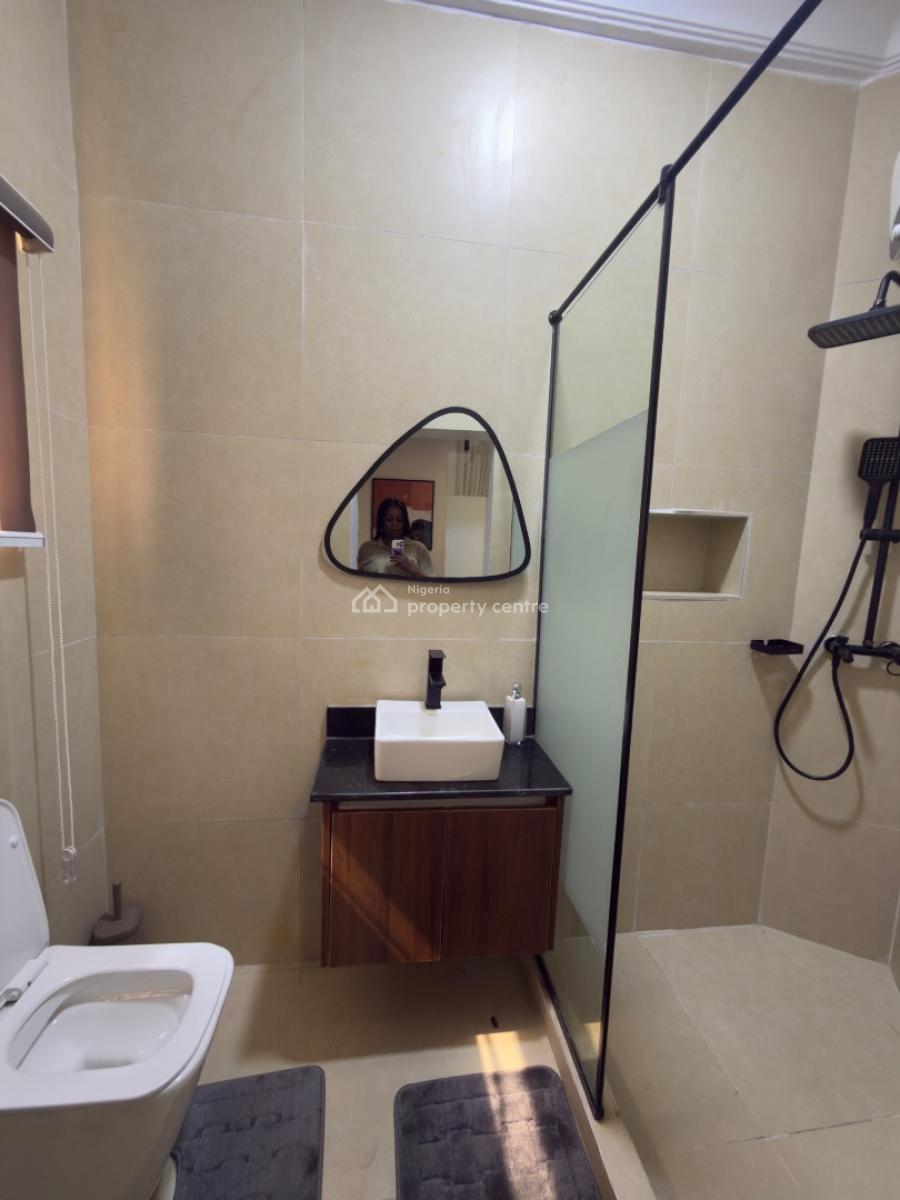 Fully Furnished 2 Bedrooms Apartment with 24/7 Light, Wuye, Abuja, Flat / Apartment for Rent