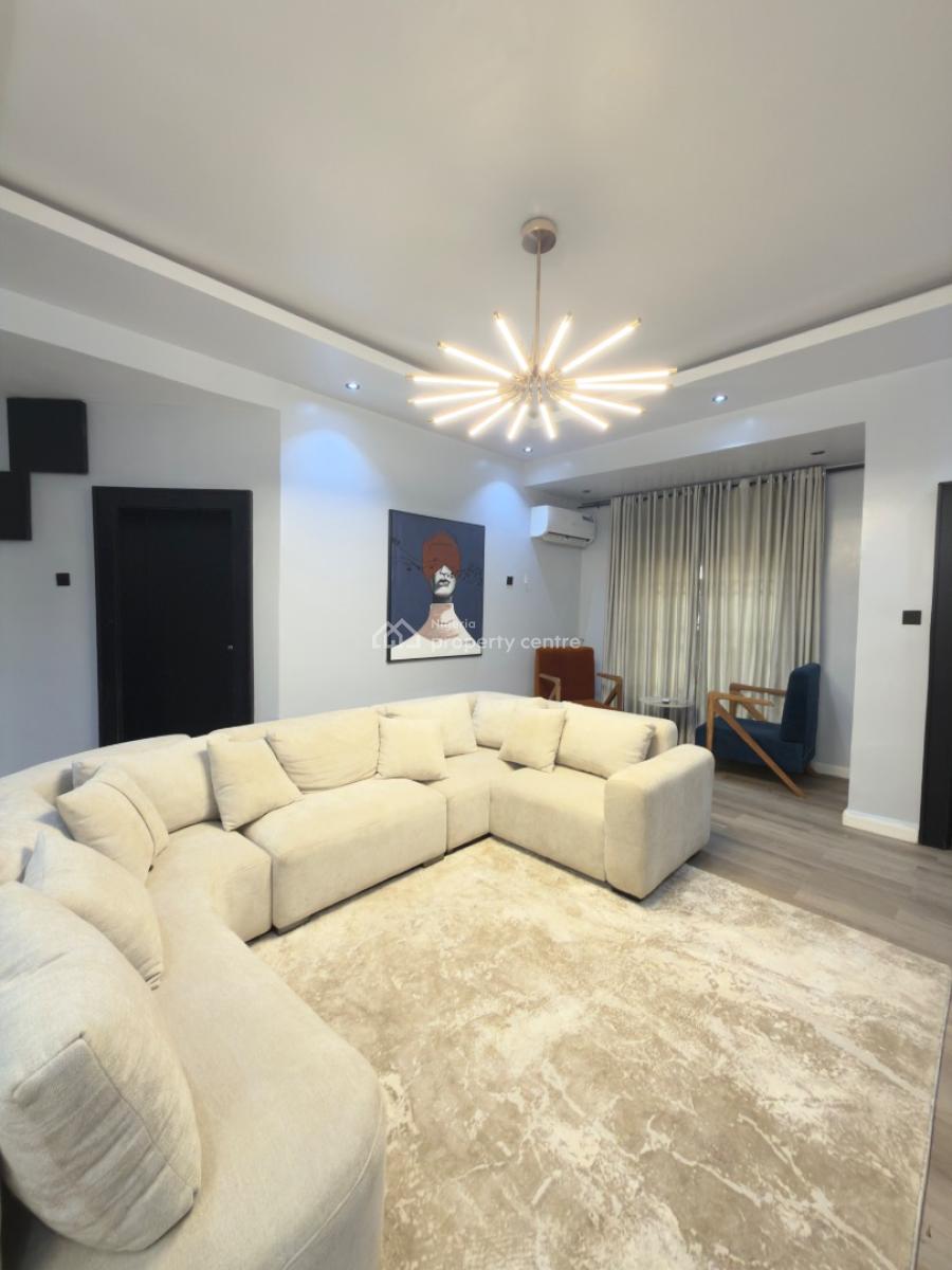 Fully Furnished 2 Bedrooms Apartment with 24/7 Light, Wuye, Abuja, Flat / Apartment for Rent