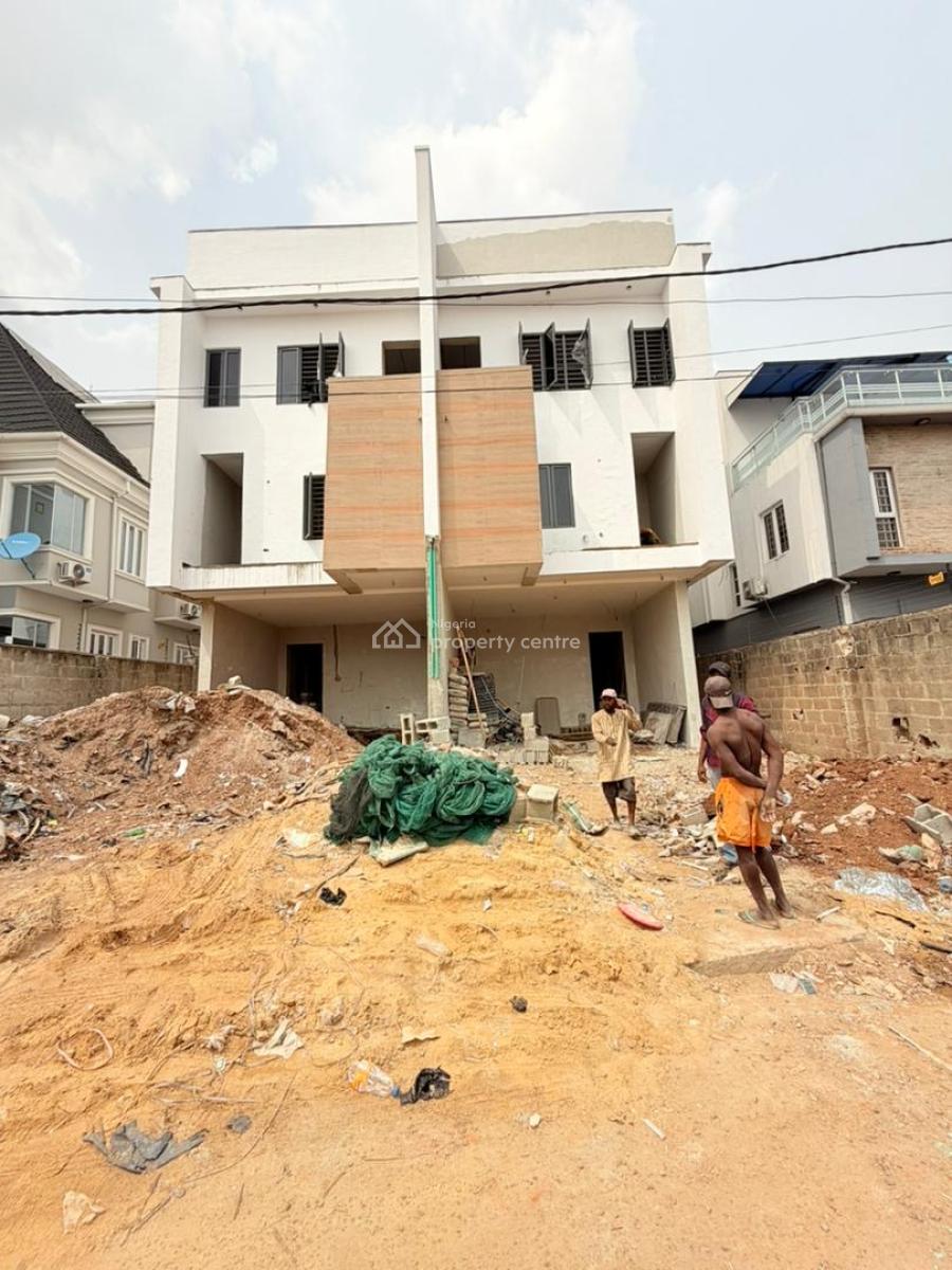 Newly Built 4 Bedroom Semi Detached Plus Bq, Adeniyi Jones, Ikeja, Lagos, Semi-detached Duplex for Sale