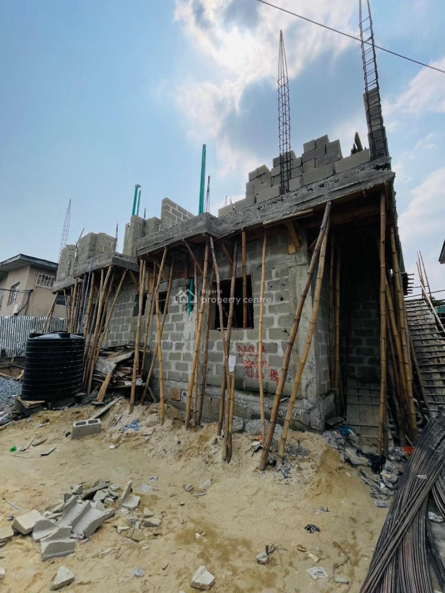 Offplan 4 Bedroom Semi  Detached Duplex Plus Bq, Gbagada, Lagos, Semi-detached Duplex for Sale