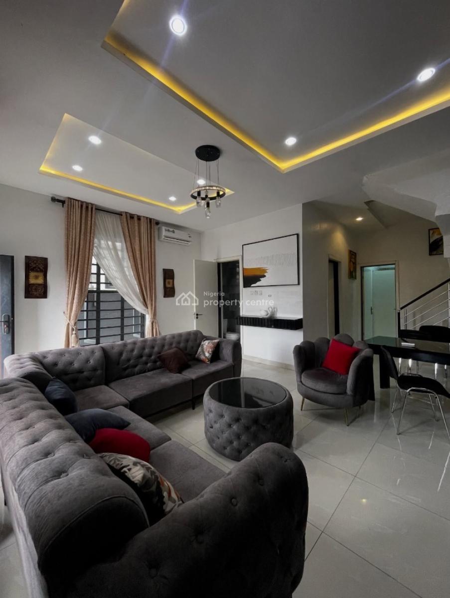 Furnished 4 Bedroom Semi Detached Duplex, Orchid, Lekki, Lagos, Semi-detached Duplex for Rent