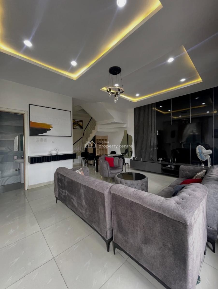 Furnished 4 Bedroom Semi Detached Duplex, Orchid, Lekki, Lagos, Semi-detached Duplex for Rent