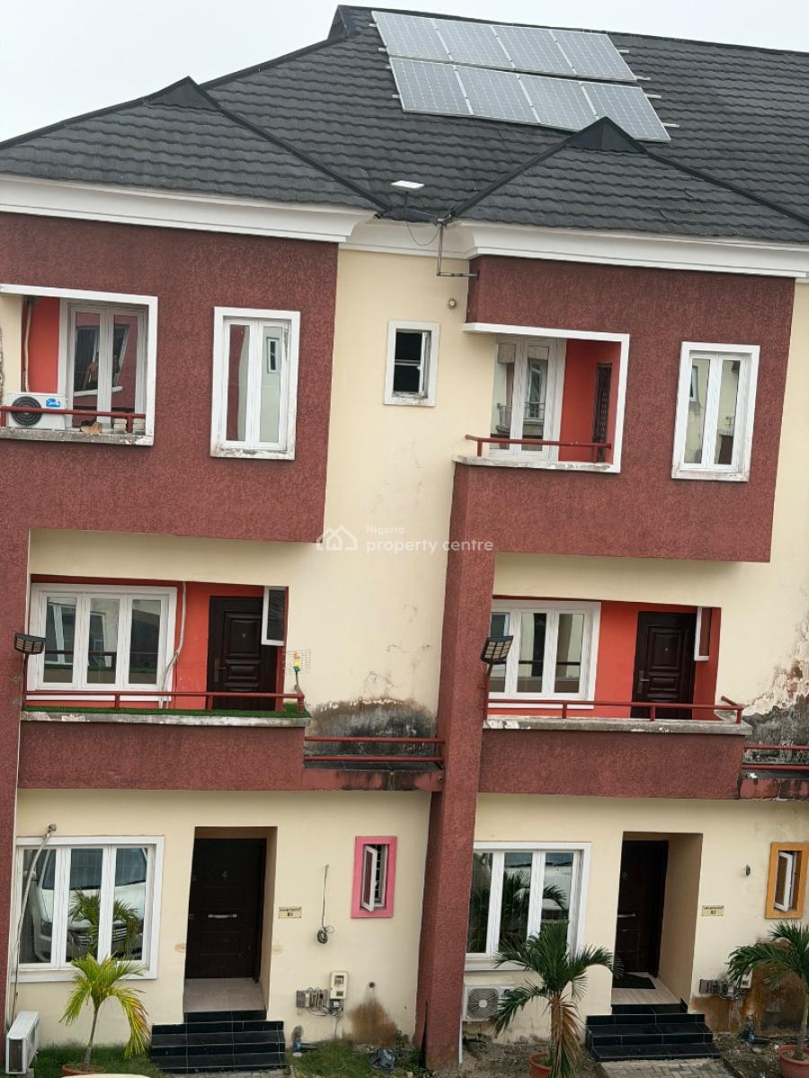 Luxury Shared Apartment with Free Wi-fi in a Serene Estate in Ogombo, Greenland Estate, Ogombo, Ajah, Lagos, Terraced Duplex for Rent