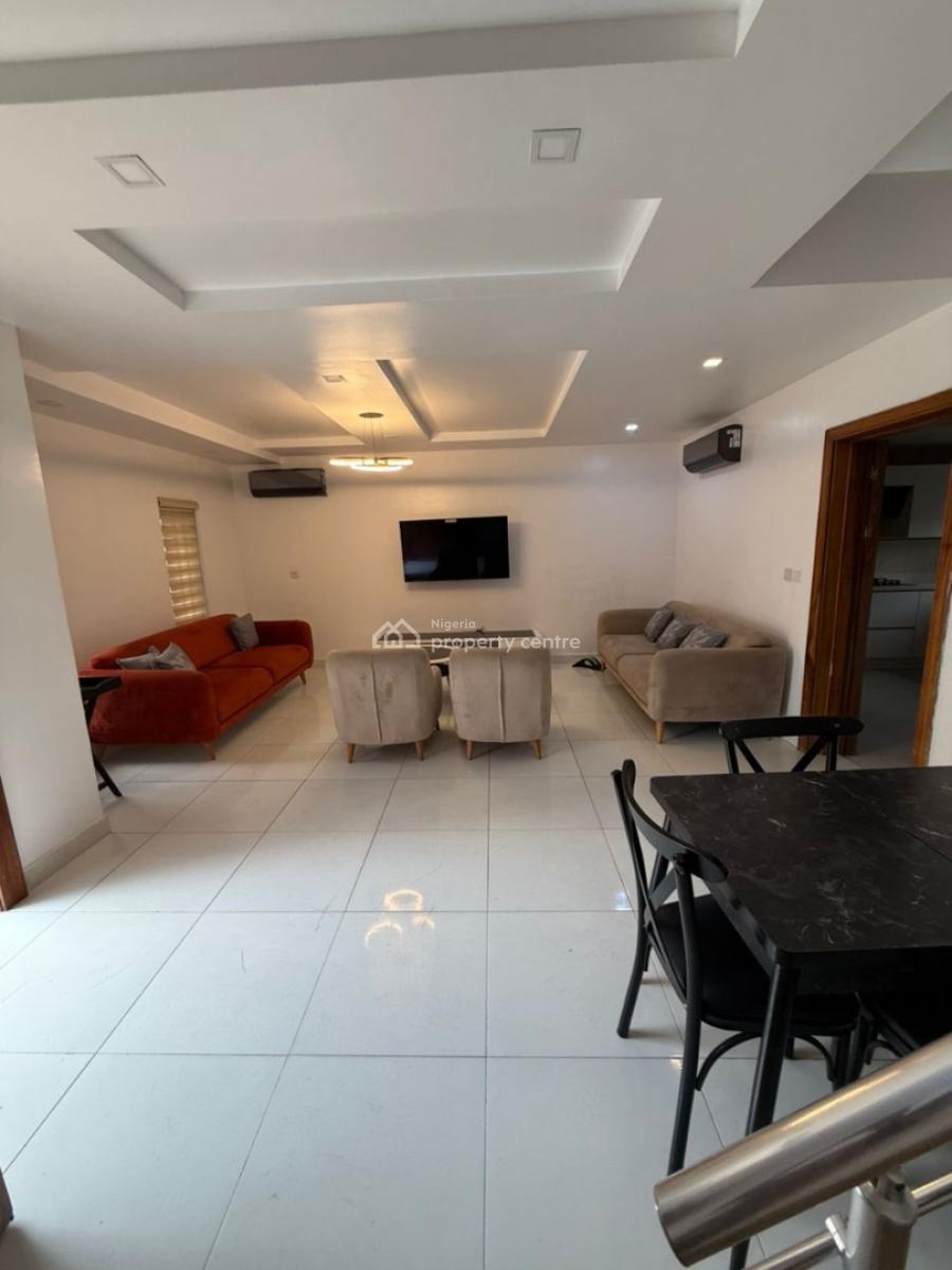 Clean 4bedroom Terrace Duplex with Bq, Ikate Elegushi, Ikate Elegushi, Lekki, Lagos, Terraced Duplex for Rent