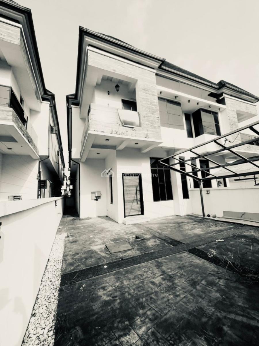Brand New 4 Bedroom Semi-detached Duplex with Bq, Ikota, Lekki, Lagos, Semi-detached Duplex for Rent