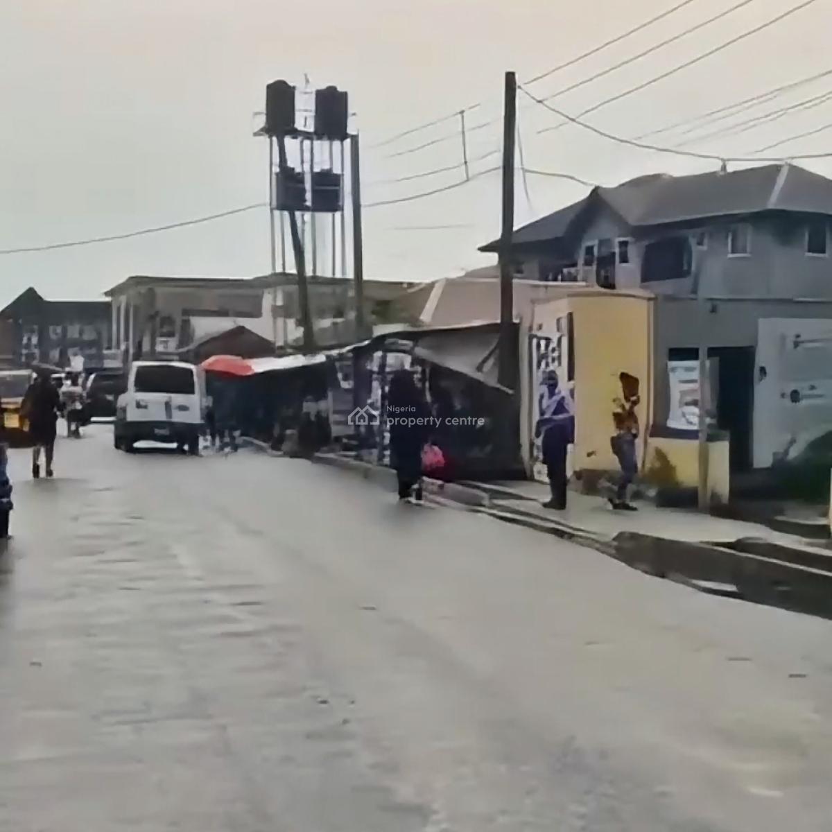 Slightly Above 2 Plots of Commercial Land on a Busy Tarred Road, Nta Apara Link Road, Port Harcourt, Rivers, Commercial Land for Sale