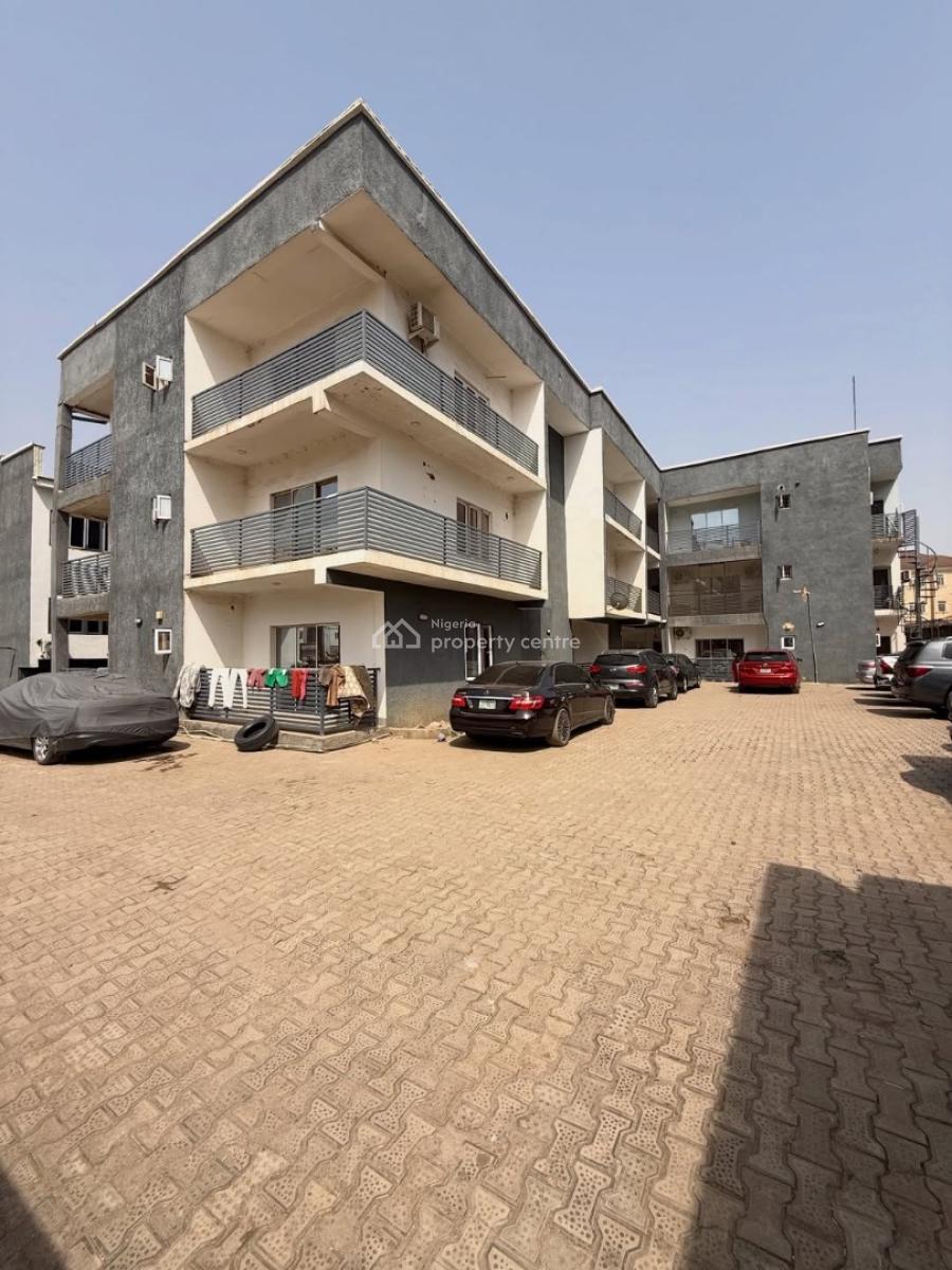 3 Bedroom Furnished Apartment with Bq, Life Camp, Abuja, Block of Flats for Sale